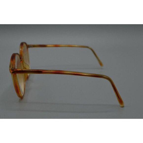Concorde Eyeglasses Frames Orange Plastic Secretary Geek Chic 53^18 140mm Vtg - Picture 4 of 11